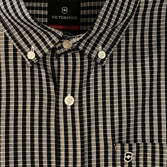 Victorianox Mens Tailored Fit XL Button Down shirt - Picture 1 of 6